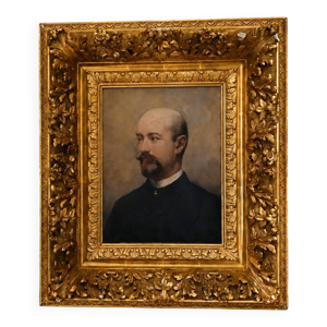 Portrait d’homme XIXe - toile