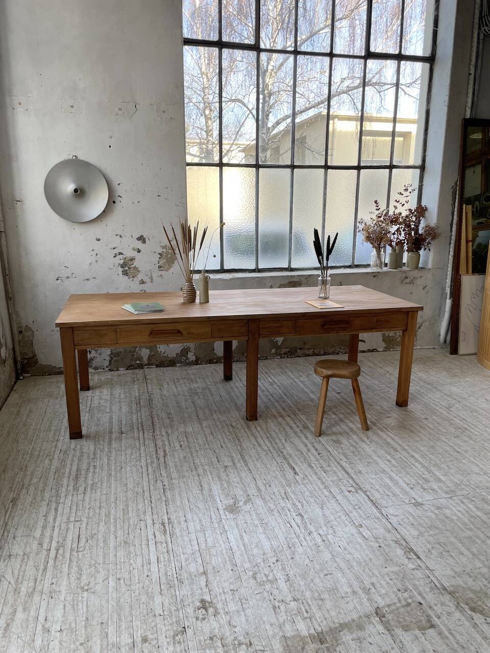 3m beech farm table
