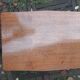 Vintage oak side coffee table in 50-year-round