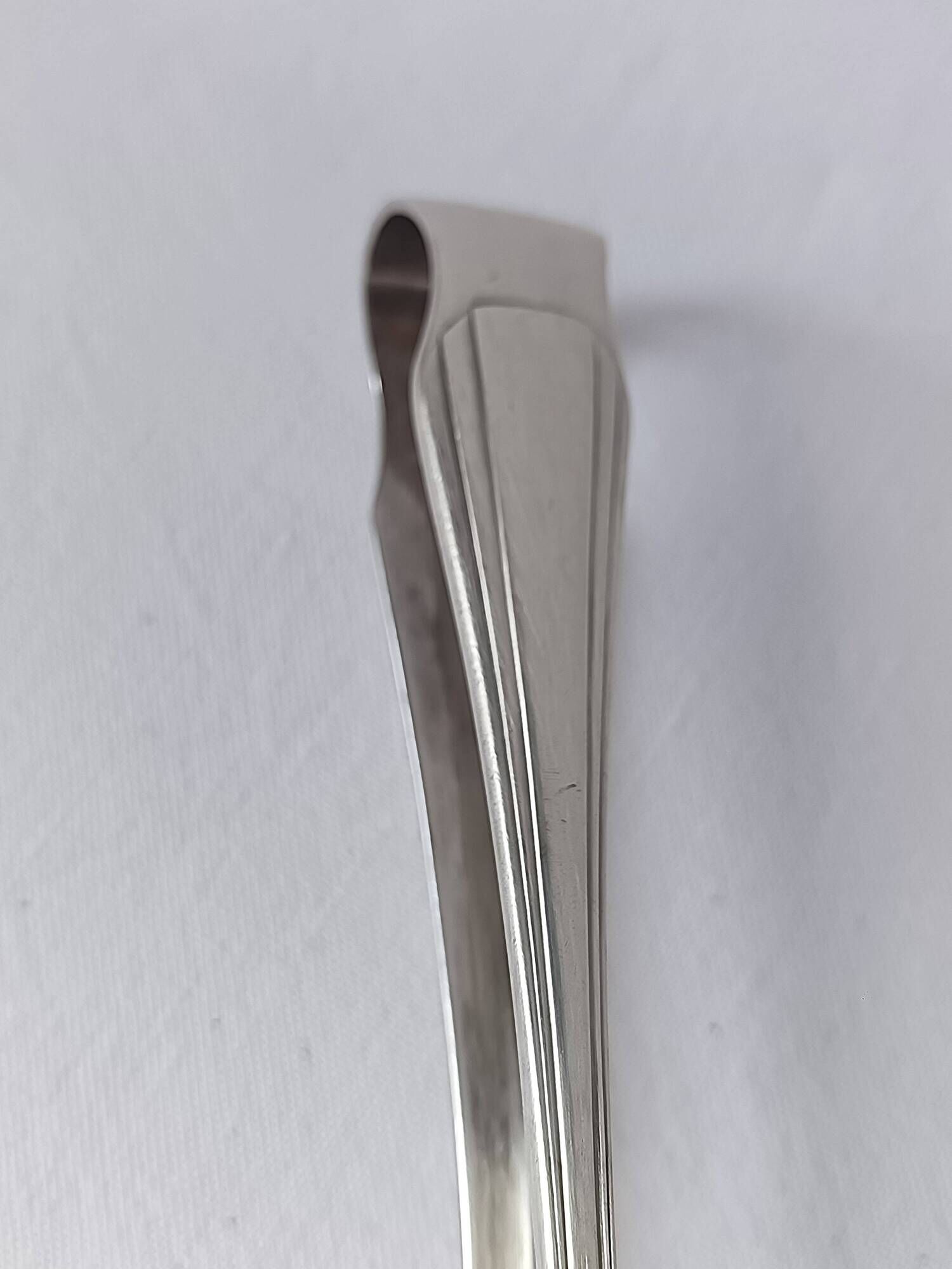 Christofle Sugar Tongs "Boréal" in Silver-Plated Metal - Luc Lanel - Art Deco