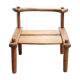 Ancient brutalist African chair