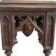 Ancient Gothic seat