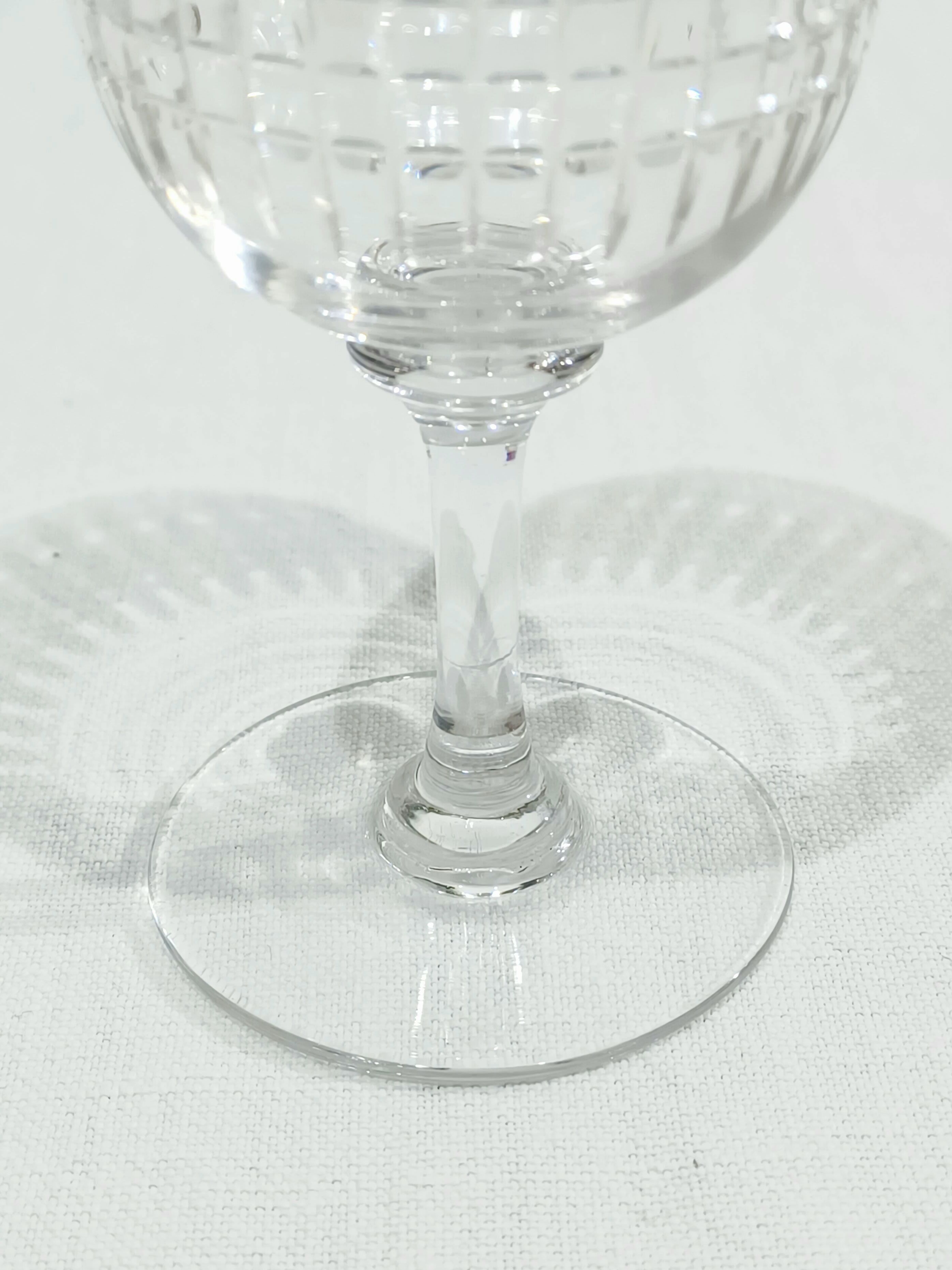 Baccarat - 8 Verres à Liqueur Nancy