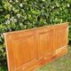Low wall panelling 8.65m panelled with mouldings wainscoting skirting.