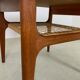 MidCentury Teak Coffee Table with Seagrass by Trioh Denmark, 1960s