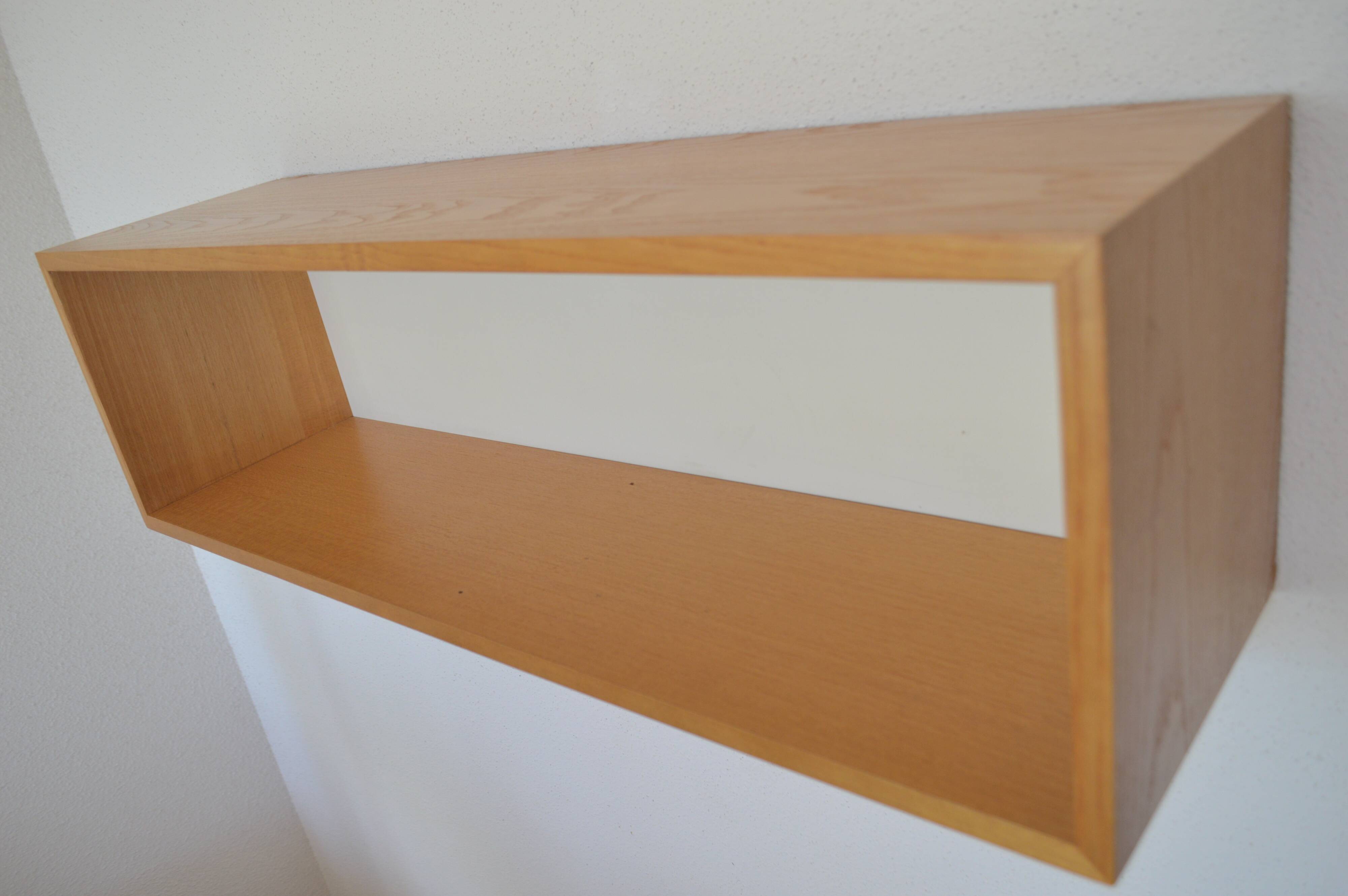 Vintage Scandinavian wall shelf from the 60s design