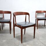 Scandinavian teak chair by J. Andersen for Uldum Mobelfabrik