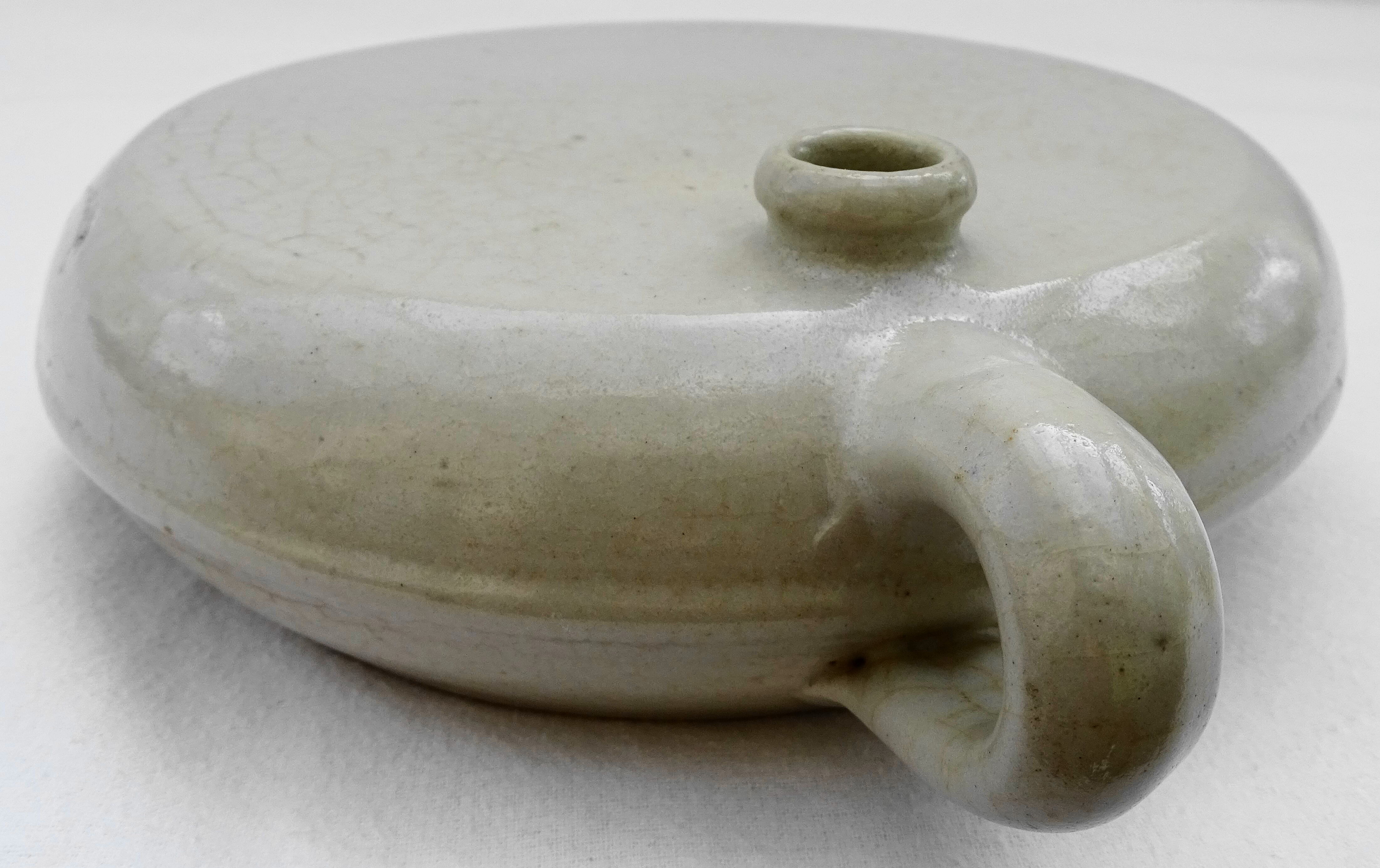 Ceramic hot water bottle