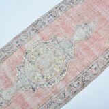 Vintage Turkish Orange Floor Carpet sku 3336