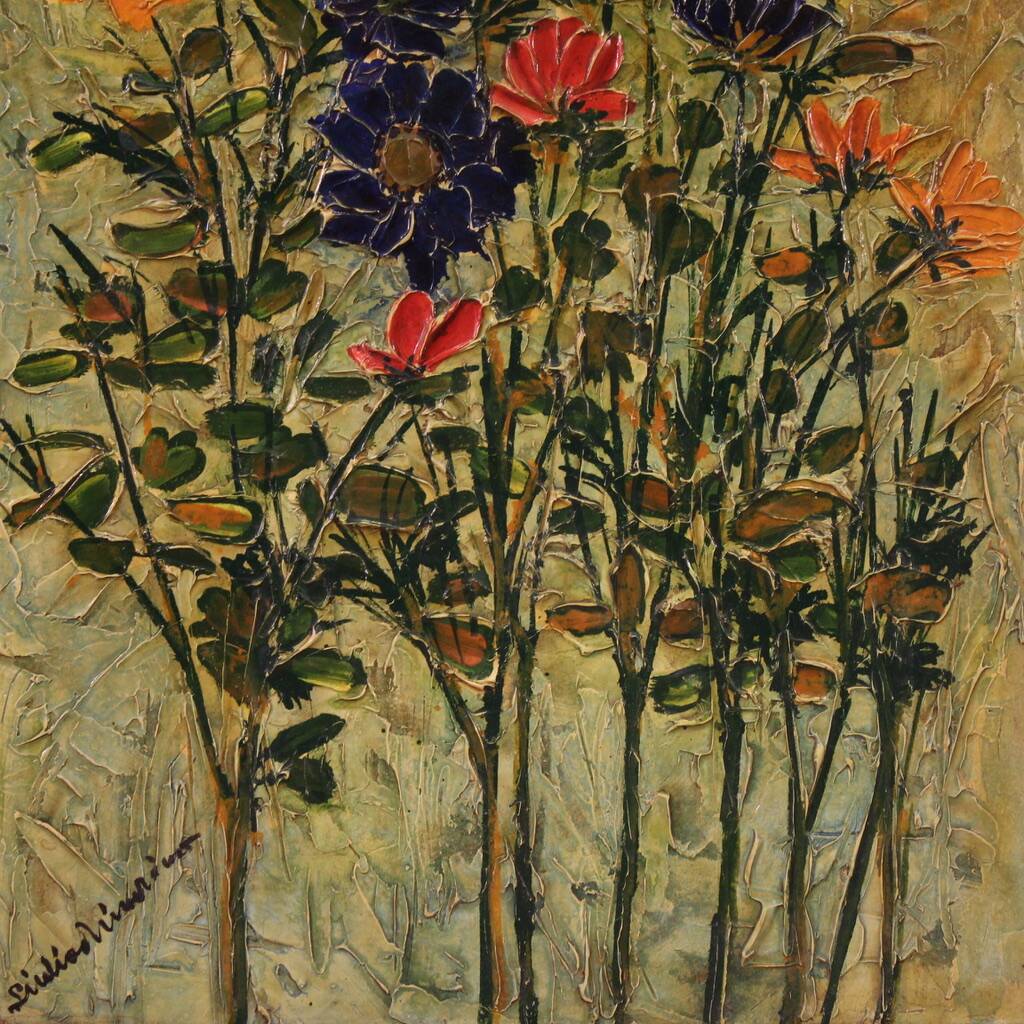 Grande nature morte signée du XXe siècle