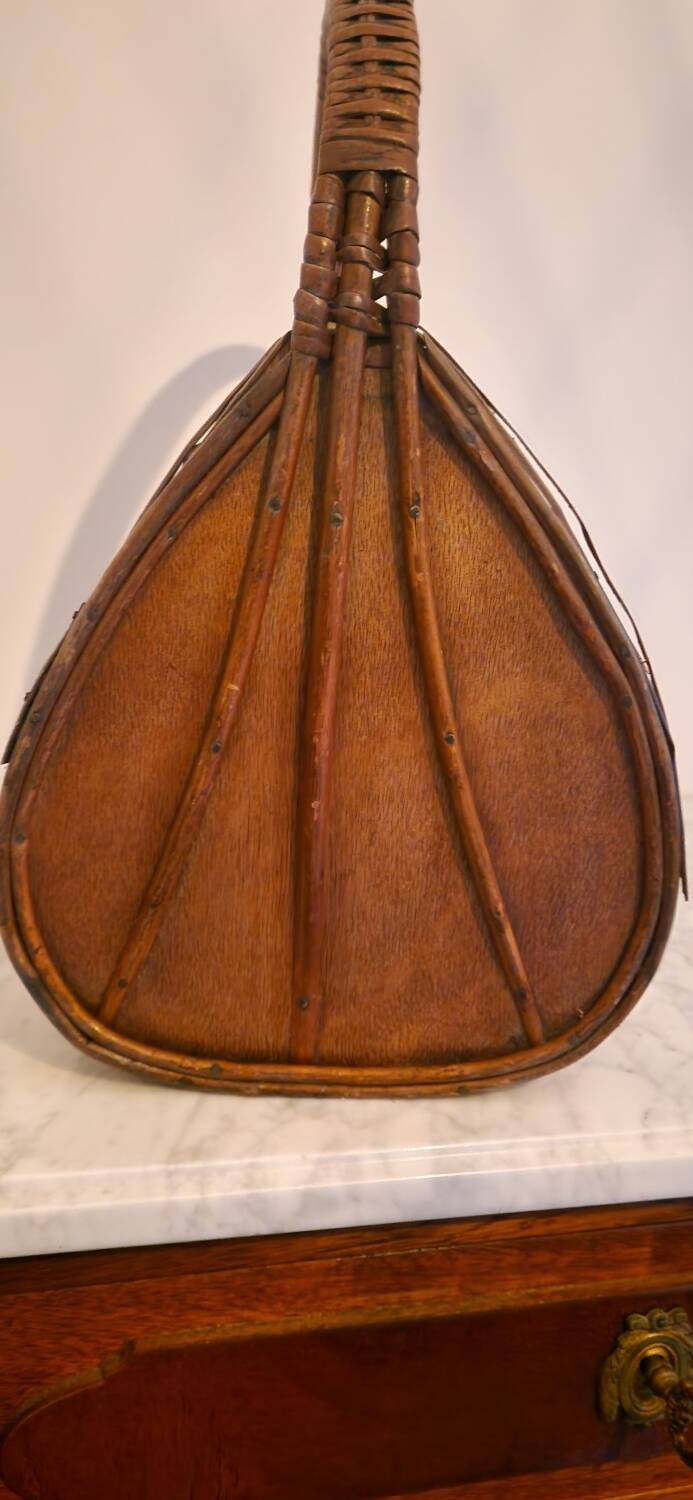 1960s wicker basket handbag