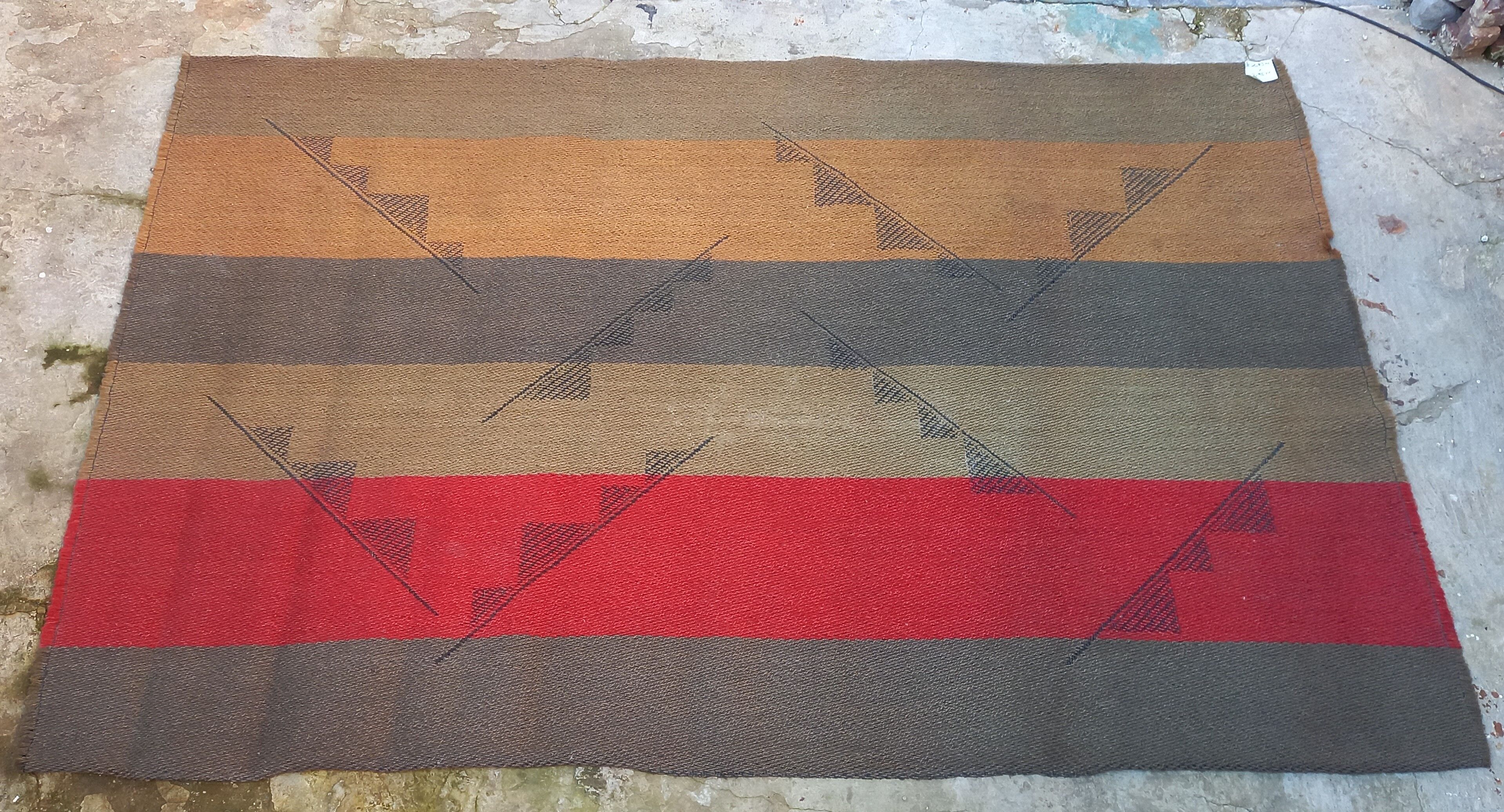 Jute style carpet 193 x 295 cm