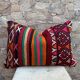 Beautiful vintage Berber Kilim cushion from Morocco