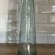 Transparent glass vase