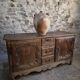 Grand oak buffet from the 18th century, Auvergne