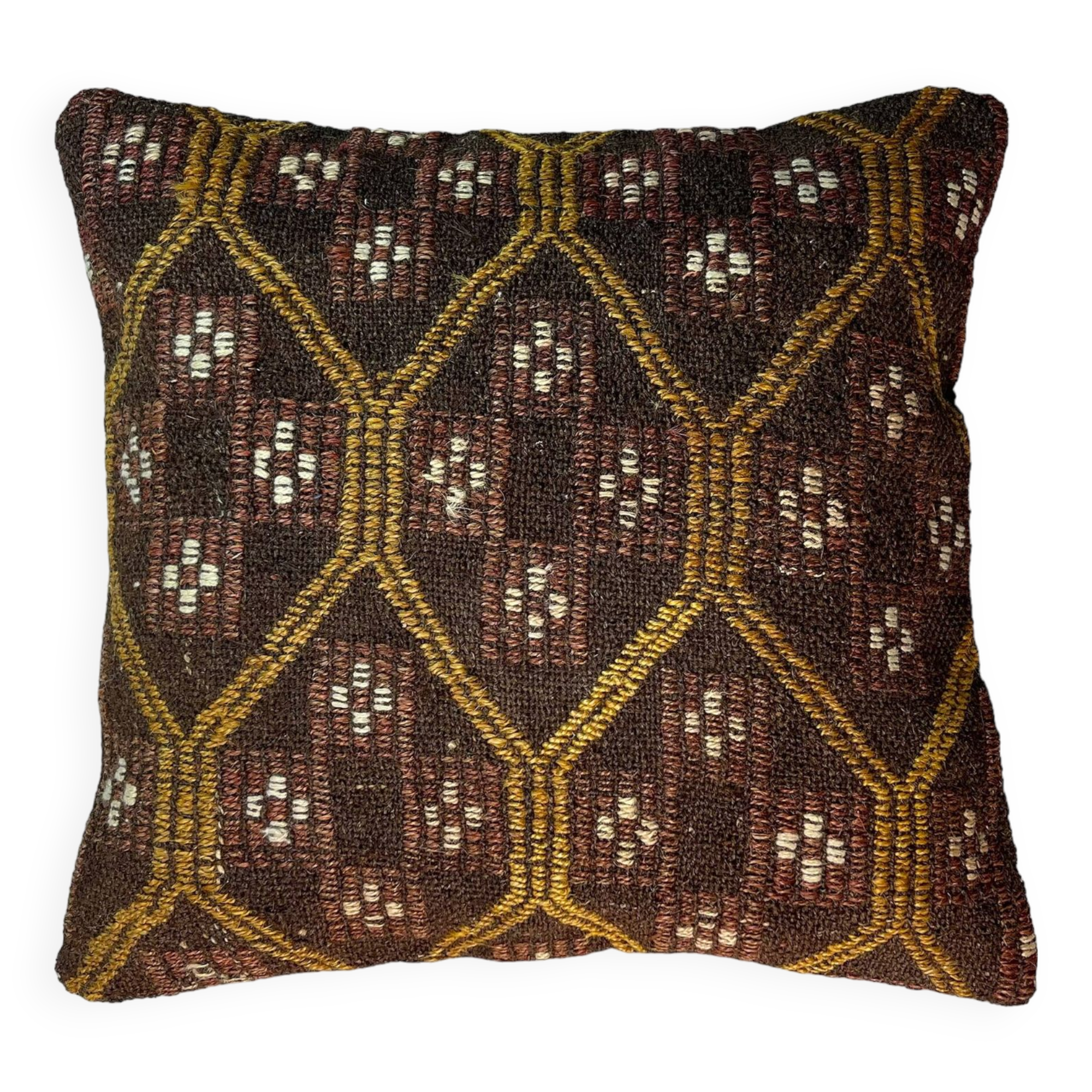 Vintage Turkish Kilim Cushion Cover , 45 x 45 cm