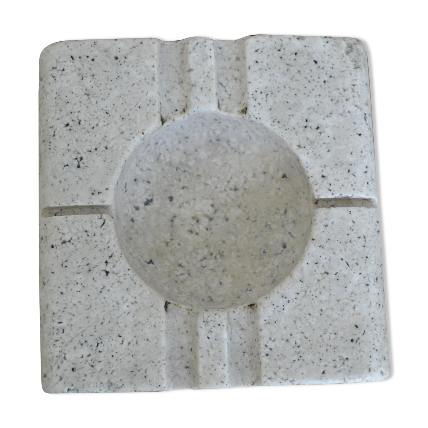 Natural stone ashtray