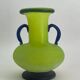 Vintage glass paste vase