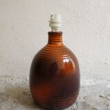 Glazed ceramic lamp base