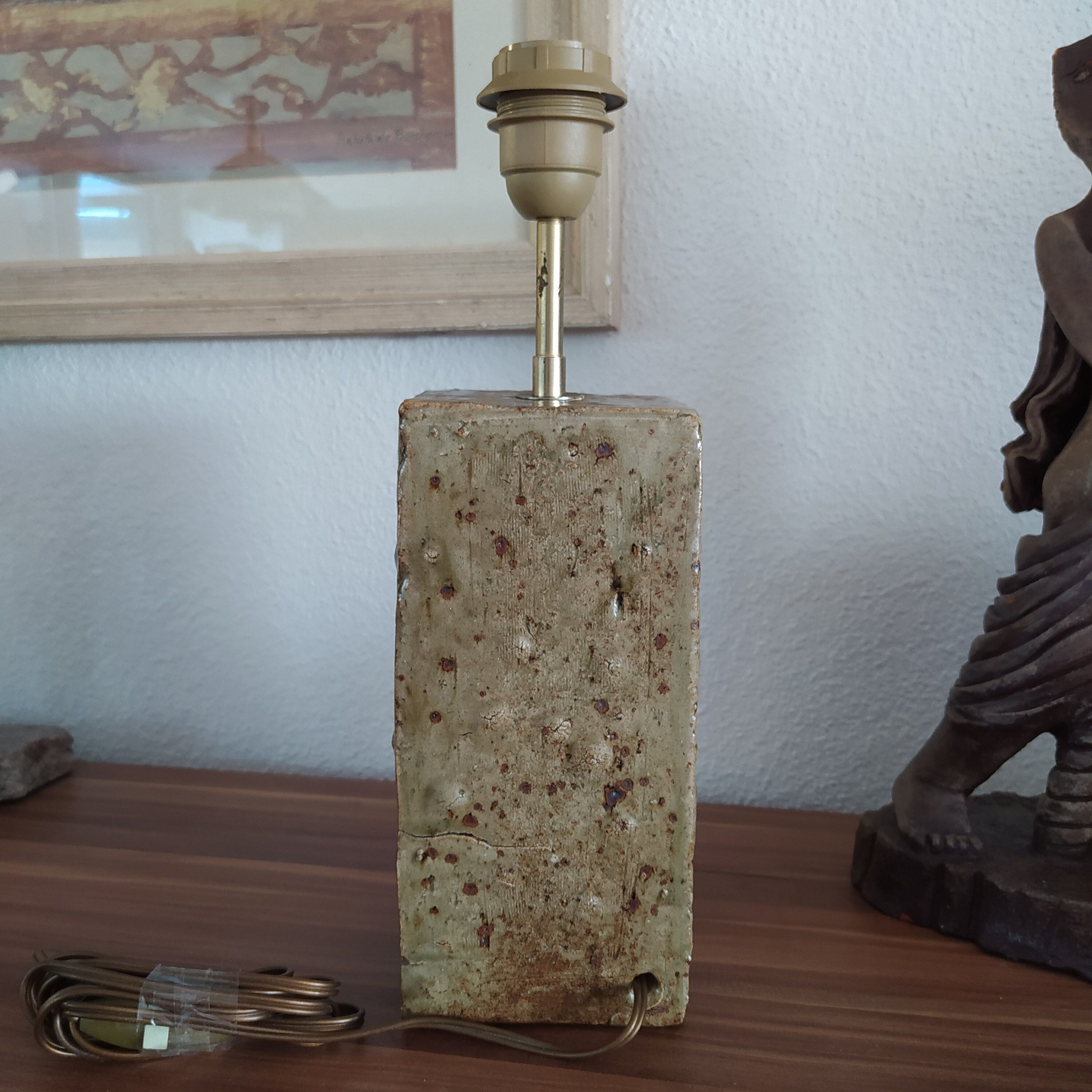 Ceramist lamp foot