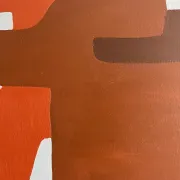 Abstract painting "quiet structure" 55x45cm by Bodasca