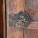 Pair of antique corner cabinets, Italy 17th century restored