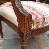 Fauteuil noyer, style LouisXVI, fin 19ème