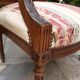 Walnut chair, LouisXVI style, late 19th