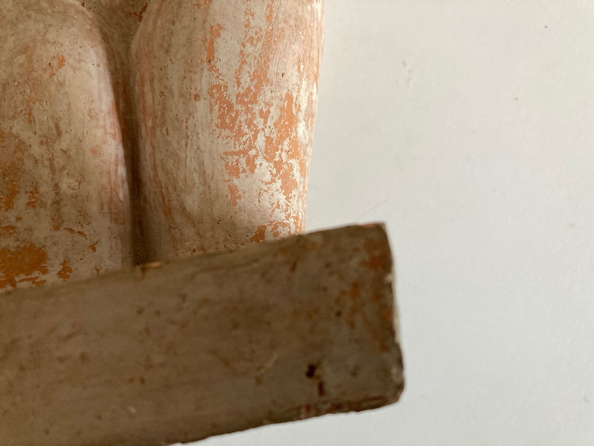 Bust of Aphrodite in the bath after Praxitèle in terracotta 1984