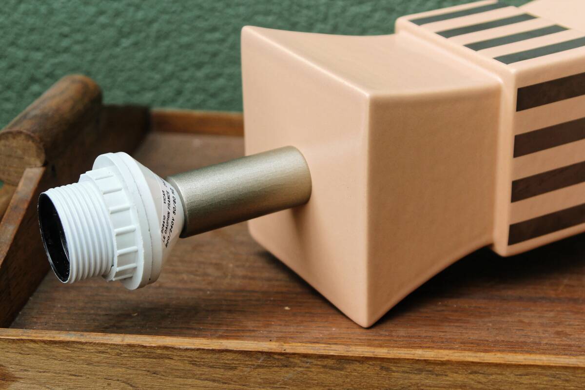 Le Dauphin lamp base, vintage 80s