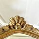 Miroir rocaille style Louis XV doré , 50 x 31 cm