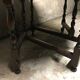Vineyard Gateleg oak end XVIII-tiered table