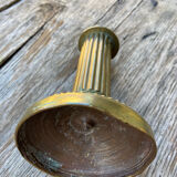 Candlestick fluted barrel Louis XVI