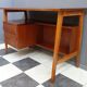 Scandinavian style wood desk 1960s