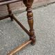 Side table jugendstil Art Nouveau wooden pedestal table 1910