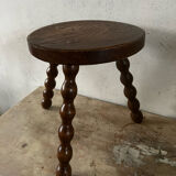 Tripod wooden stool