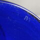 Crystal vase in the shape of horn of plenty, signed lVV