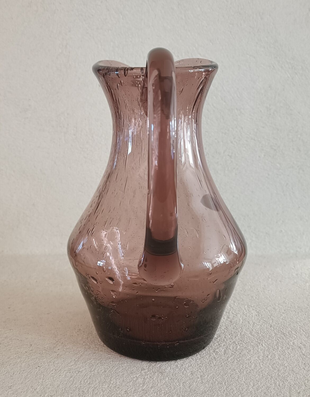 La Rochère blown glass pitcher