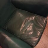 Fauteuil club année 50 vert