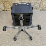 Office chair by Carlo Bartoli for Matteo Grassi in leather