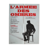 Original movie poster "The Army of Shadows" Melville