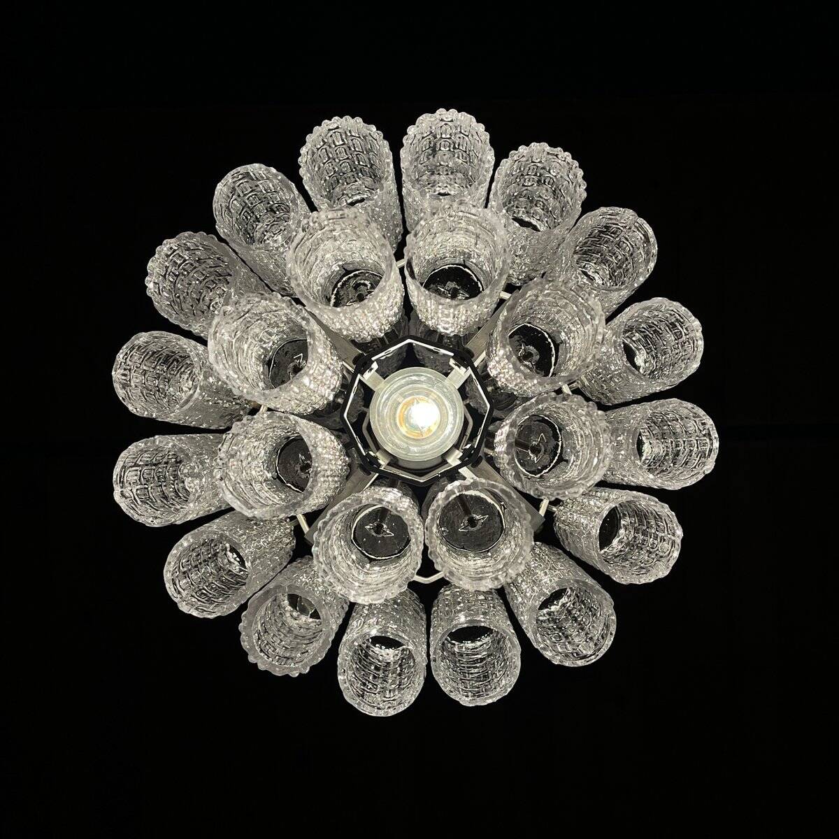 Murano glass chandelier by Venini, Italy, 1960s