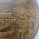 Louis XVI style marquetry pedestal table with removable top, 20th century