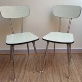 Set of 2 Formica chairs