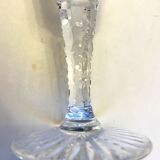 6 verres à eau en cristal taillé