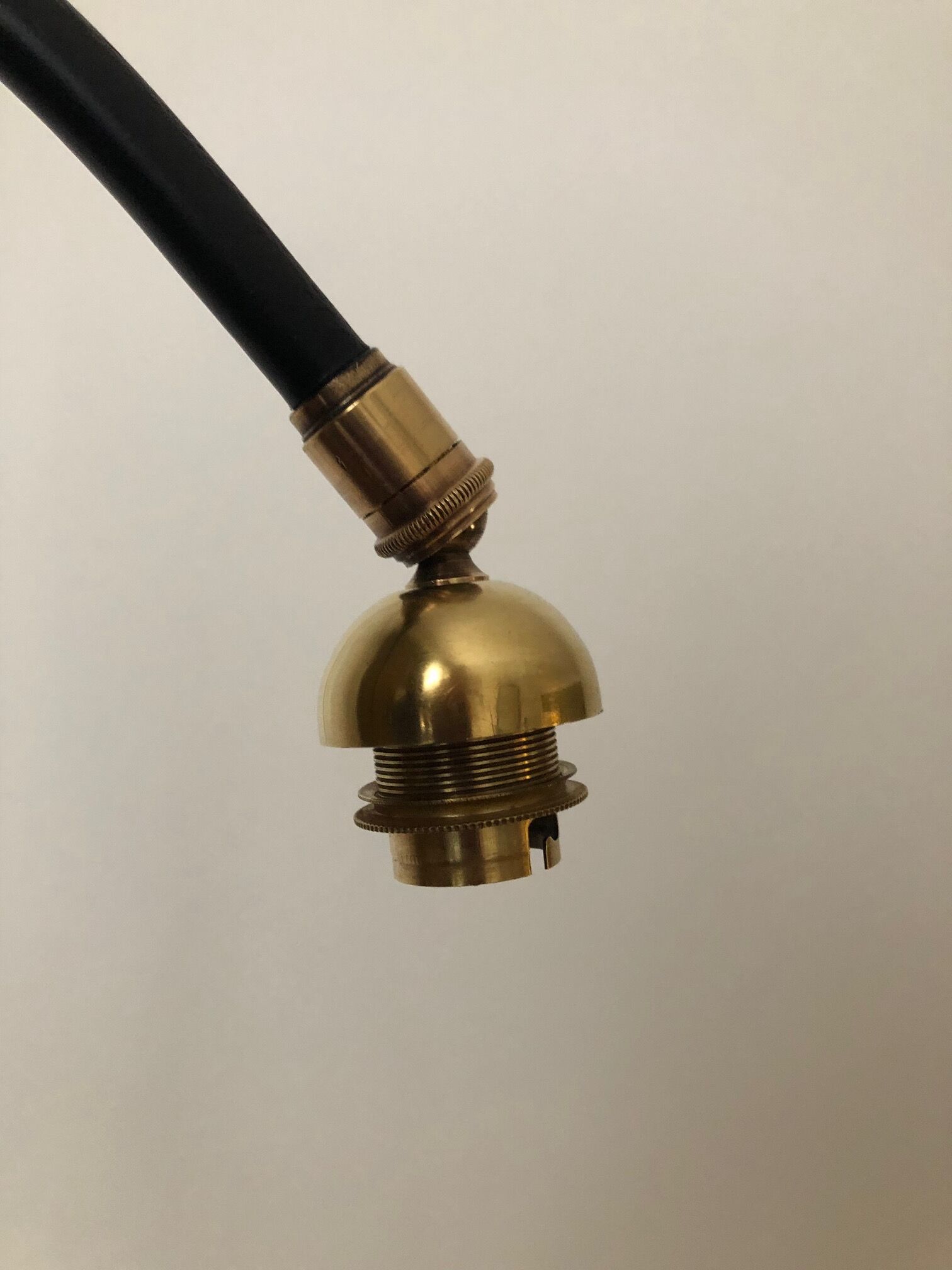 Tripod floor lamp 1950