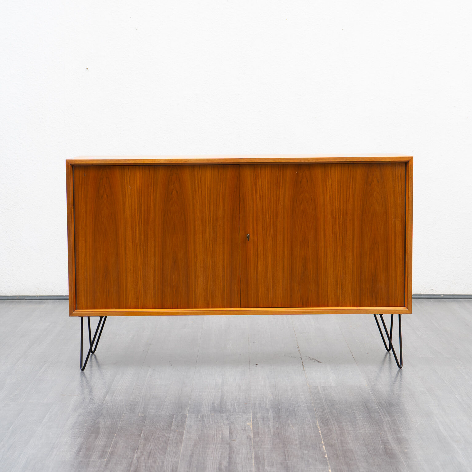 Commode vintage, noyer, restauré
