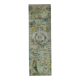 3x10 green tones turkish runner rug, 91x299cm