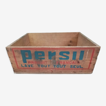 Vintage wooden box parsley soap antique grocery store