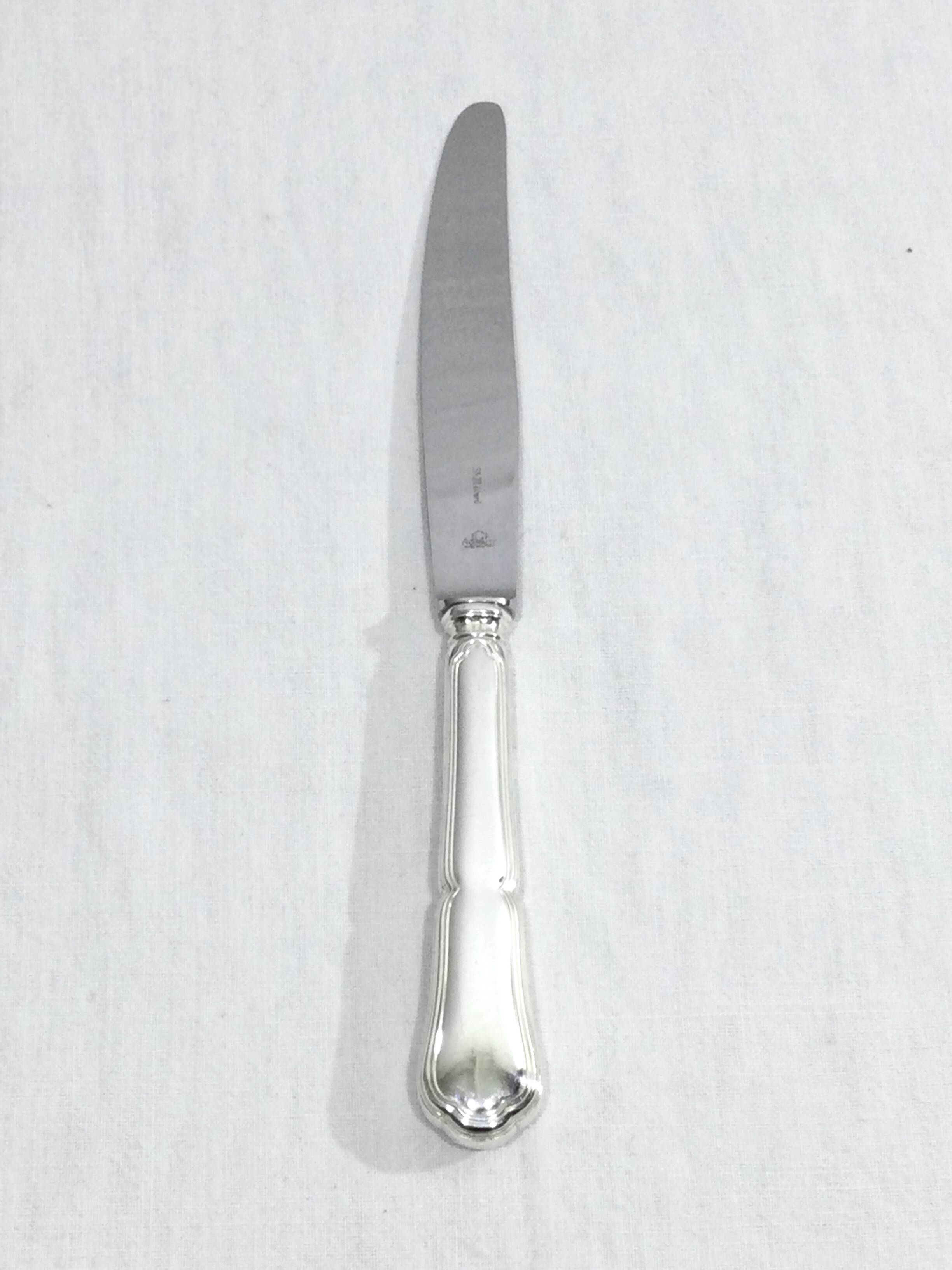 Saint Médard - Silver plated knives
